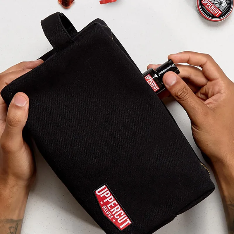 Uppercut Deluxe - Black Wash bag