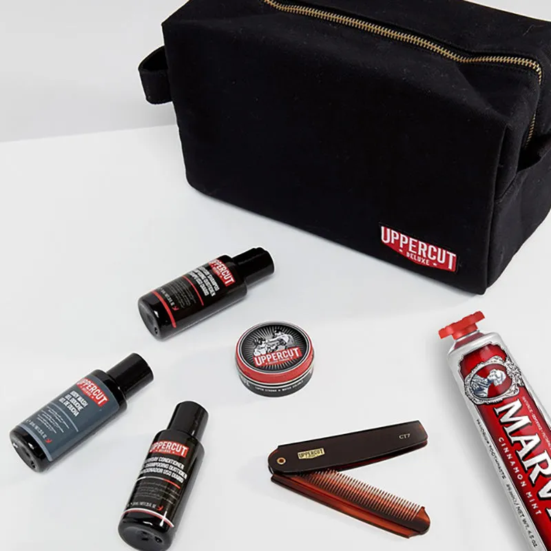 Uppercut Deluxe - Black Wash bag