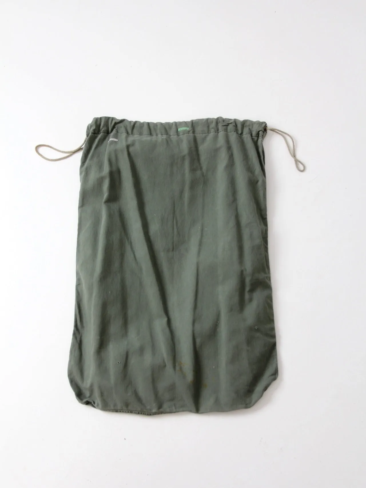 vintage U.S. Army drawstring bag