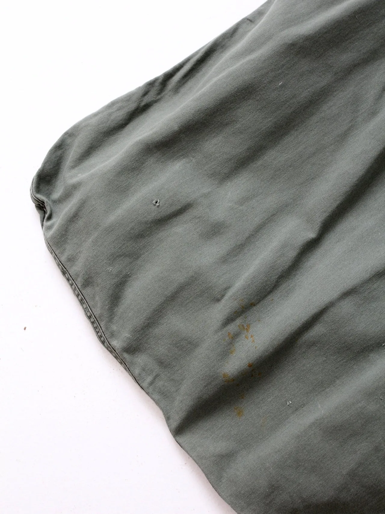 vintage U.S. Army drawstring bag