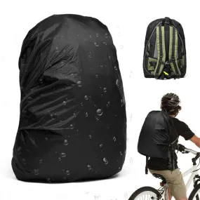 Waterproof Backpack Cover 30-45L Adjustable Bag Rain Cover for Cycling Hiking Camping Traveling