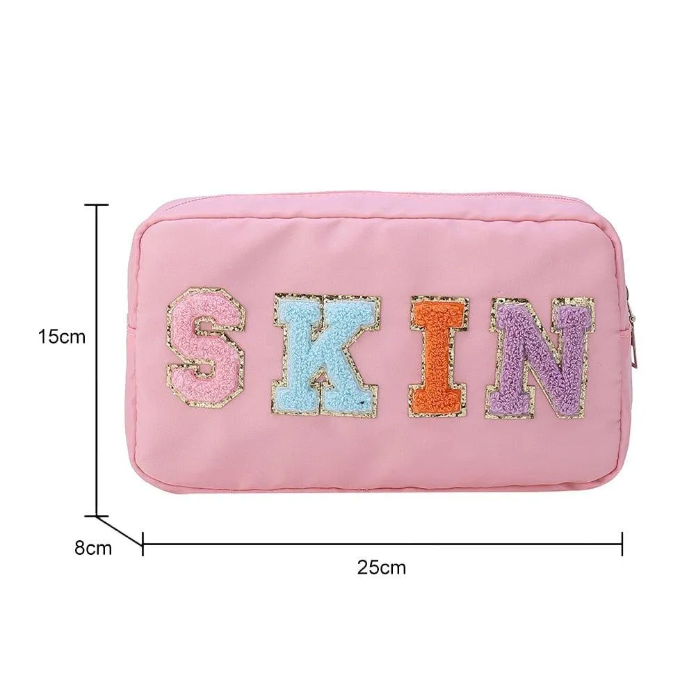 Women Nylon Cosmetic Travel Bags