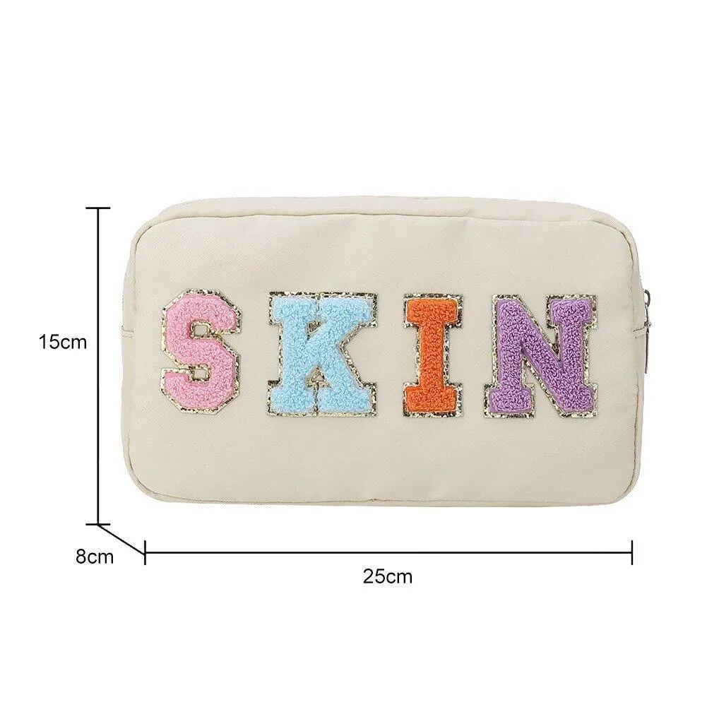 Women Nylon Cosmetic Travel Bags