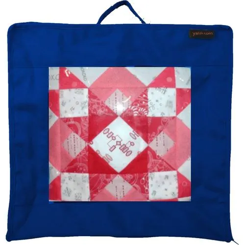 Yazzii Quilt Block Showcase Bag - Portable Storage Organizer