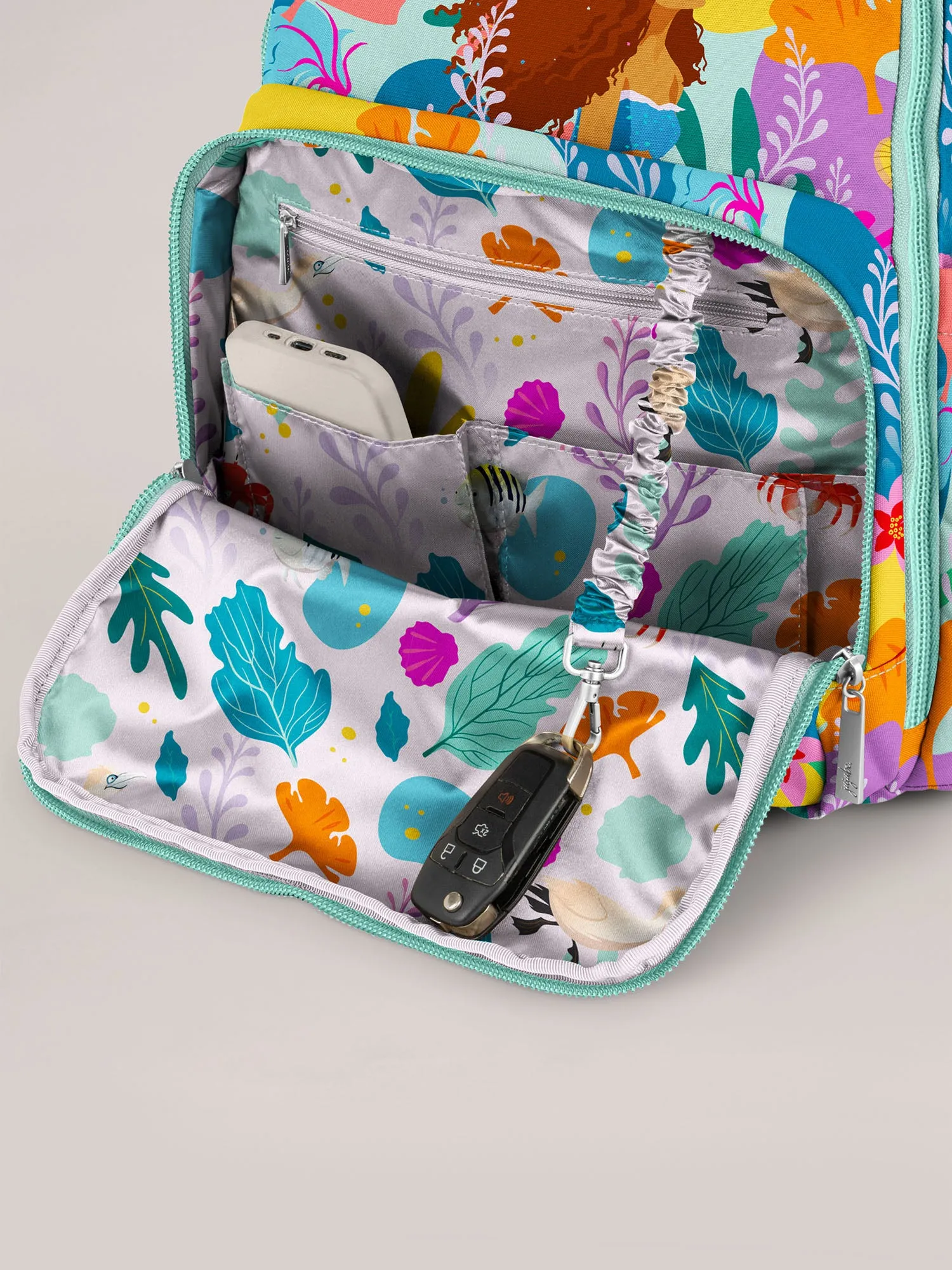 Zealous Large Diaper Backpack - Disney's The Little Mermaid: Ocean of Dreams